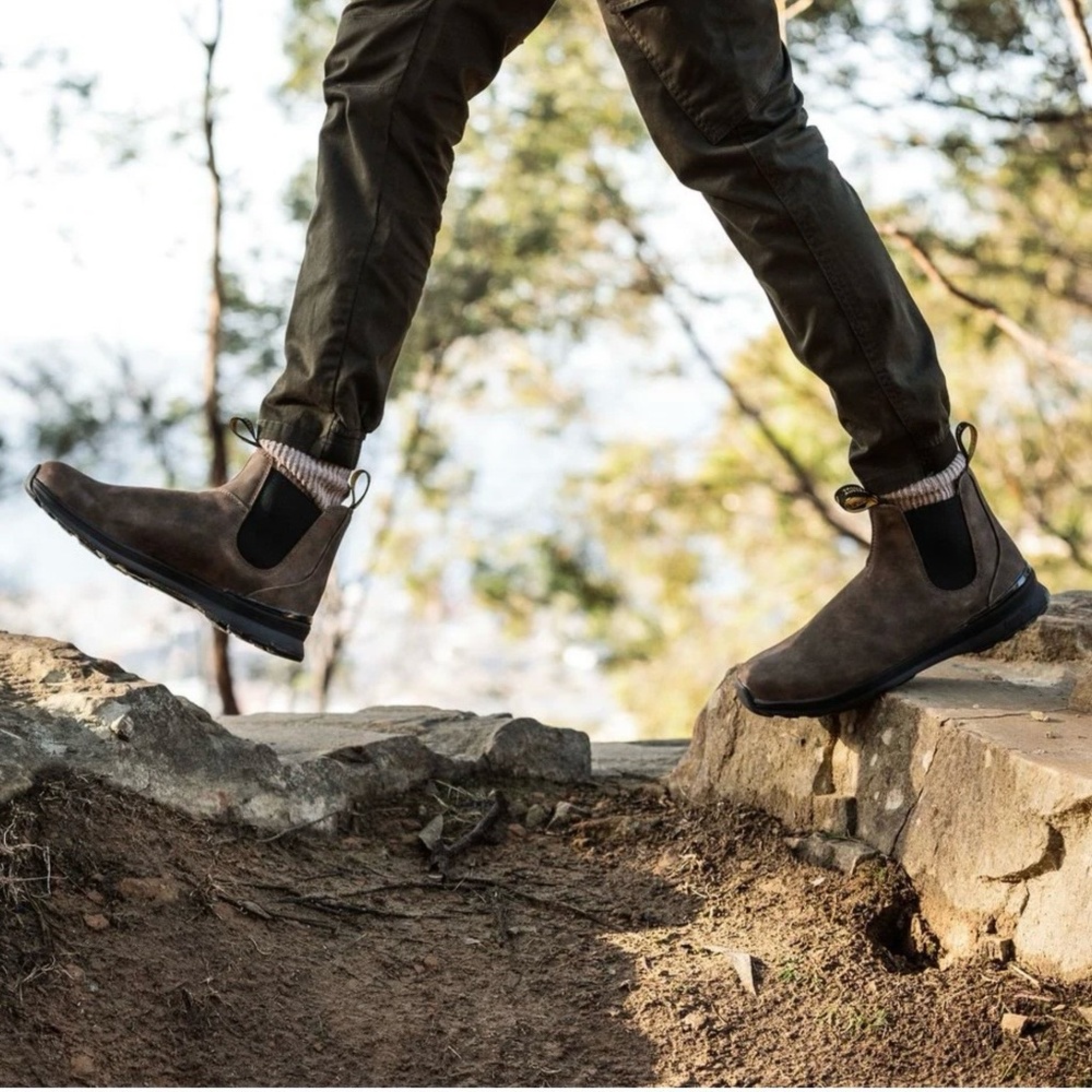 Blundstone #2144 active Chelsea boots in brown suede uppers - Picture 11 of 13